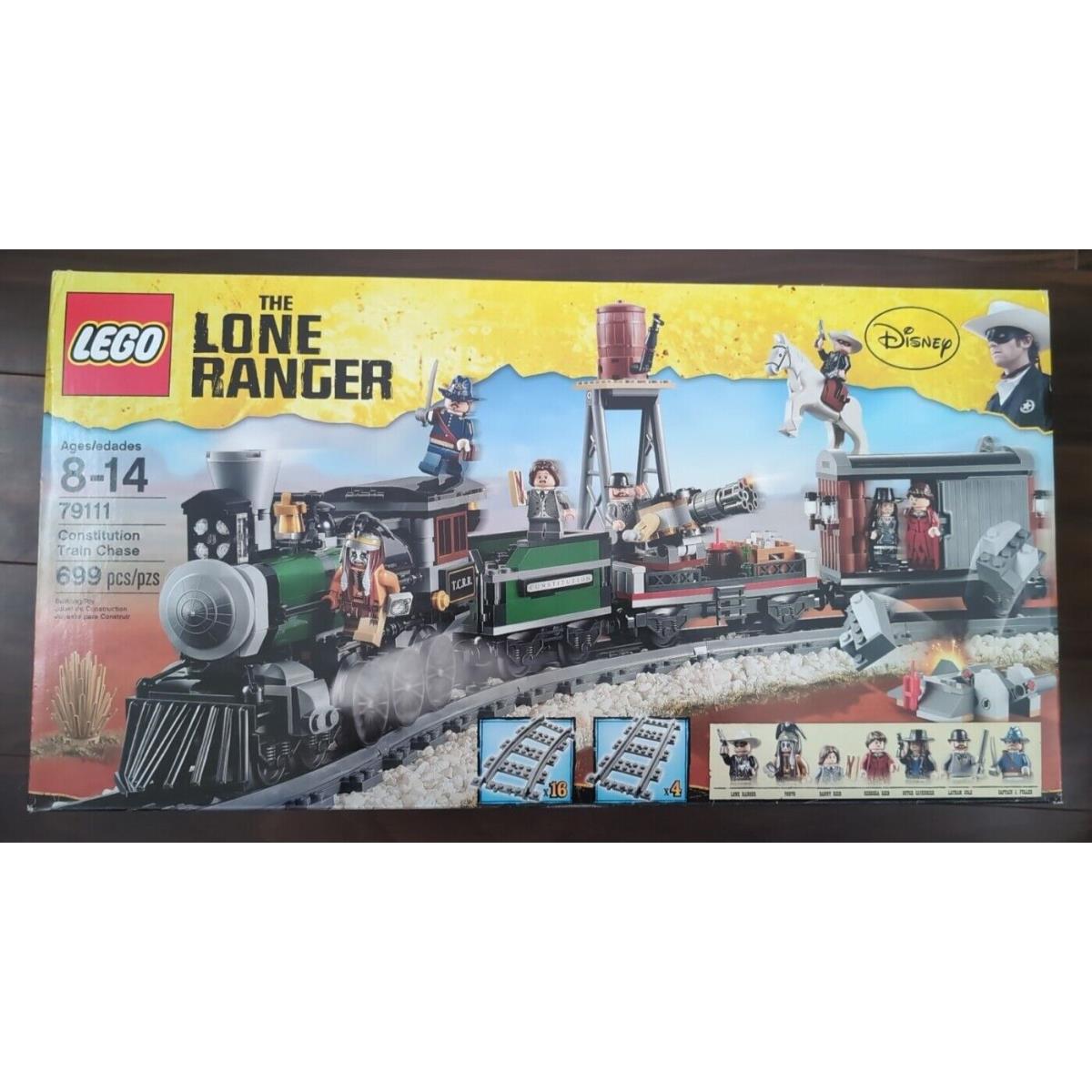 Lego The Lone Ranger Constitution Train Chase Retired Set 79111 2013