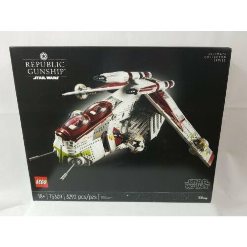Lego Star Wars Ultimate Collector Series 75309 Republic Gunship Imperial Misprnt