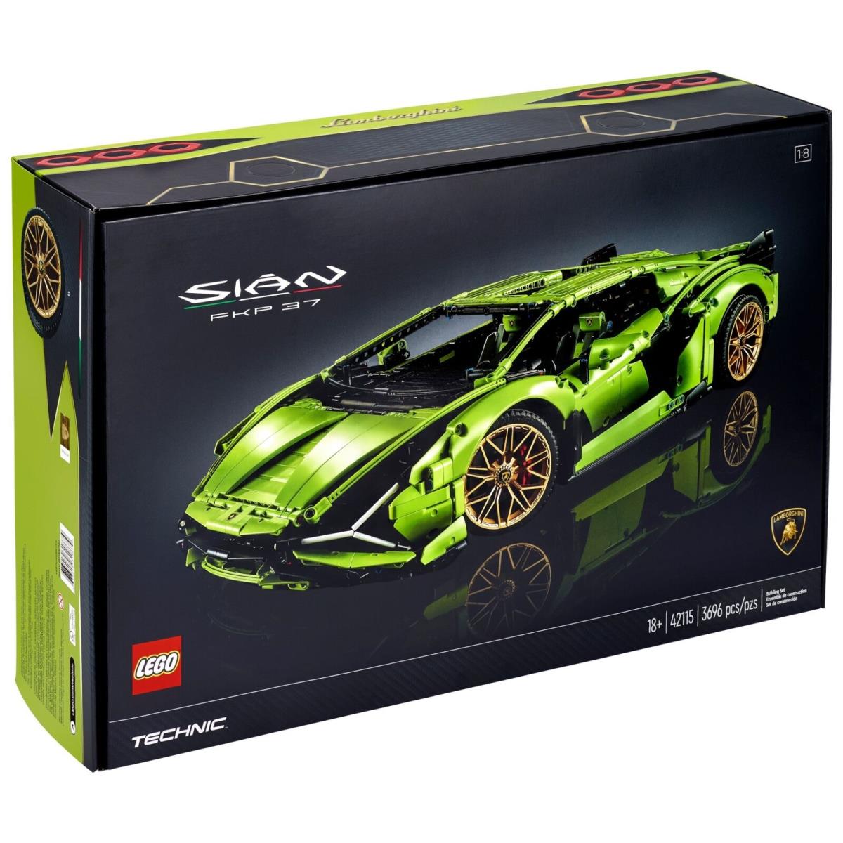 Lego Technic Sets: 42115 Lamborghini Si n Fkp 37