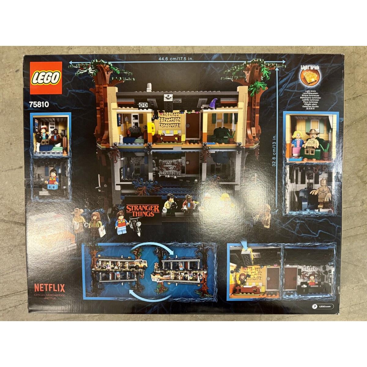 Lego 75810 Stranger Things The Upside Down Set Building Kit