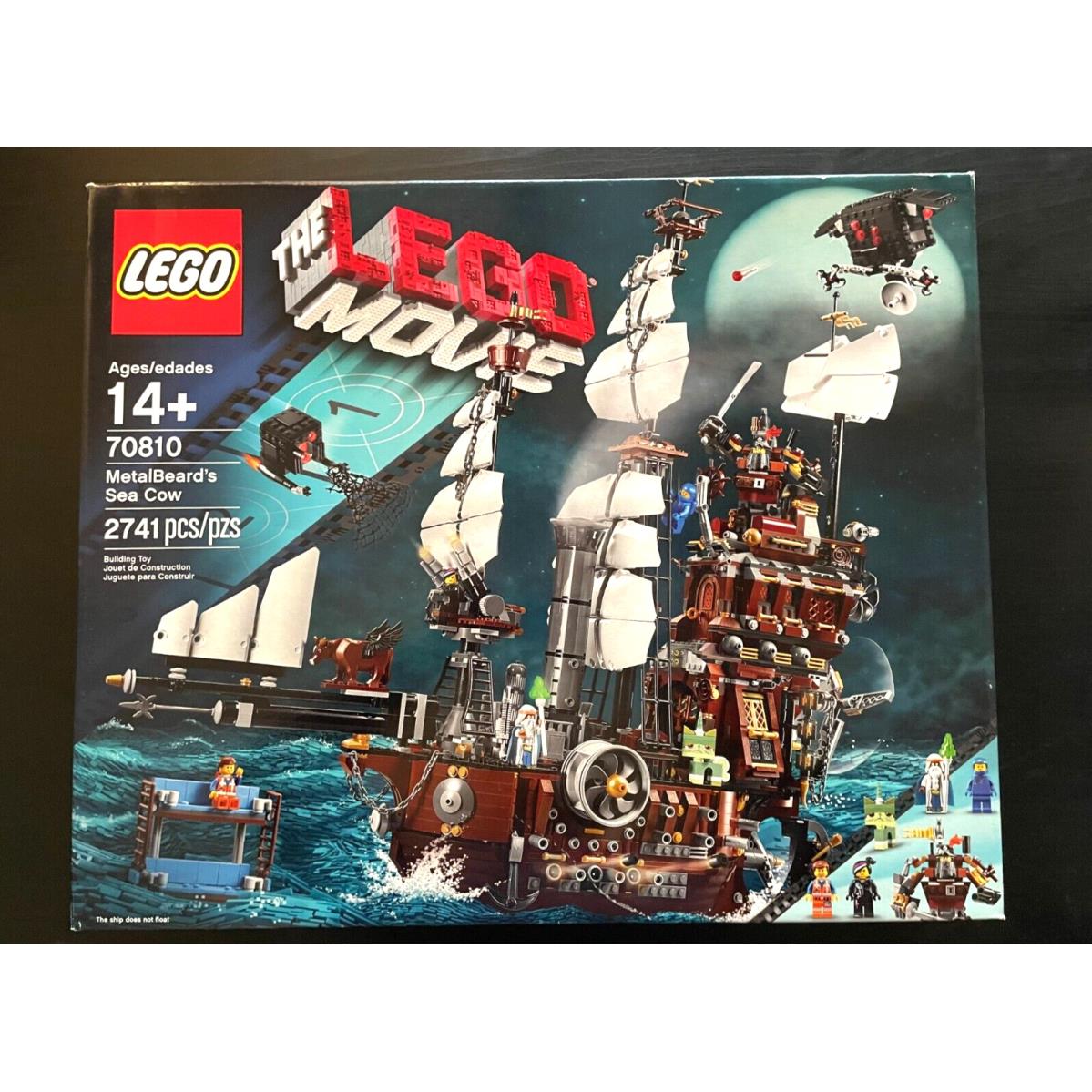 Lego Movie 70810 Metalbeard`s Sea Cow - Excellent