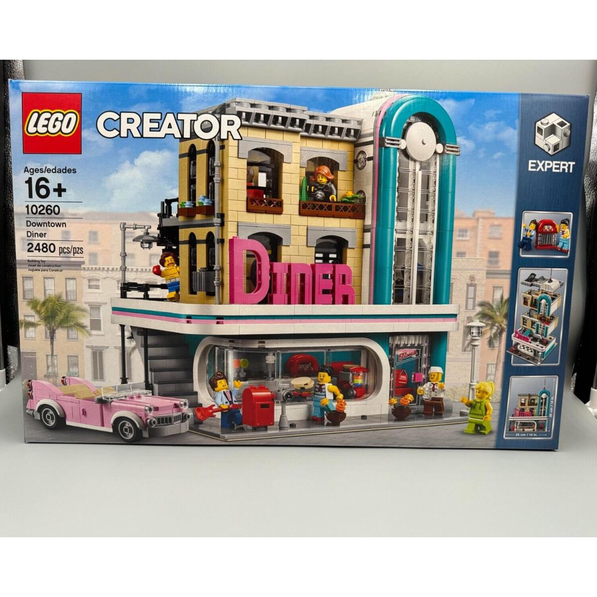 Lego Creator Expert Modular Buildings: Downtown Diner 10260