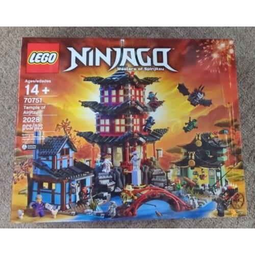 Lego Ninjago: Temple of Airjitzu 70751 - Rare Retired