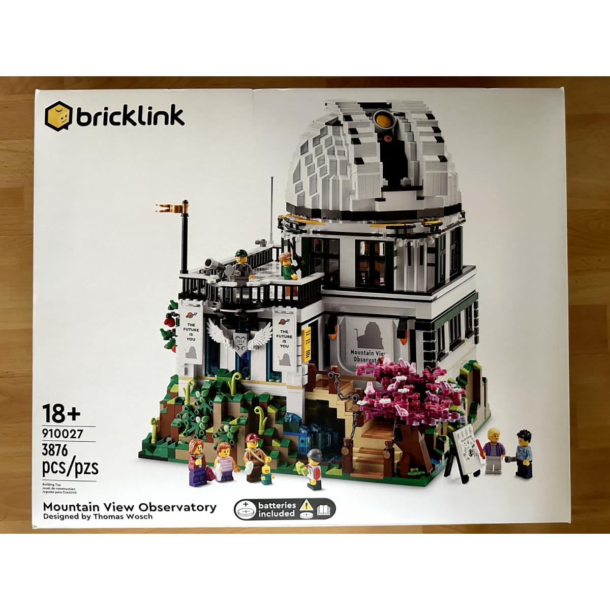Lego Bricklink 910027 Mountain View Observatory Nisb