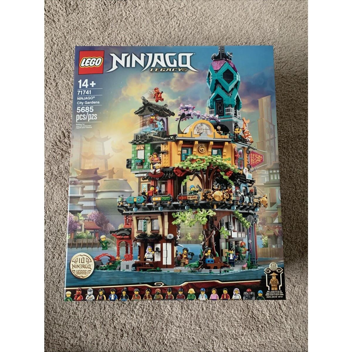 Retired Lego Ninjago City Gardens 71741