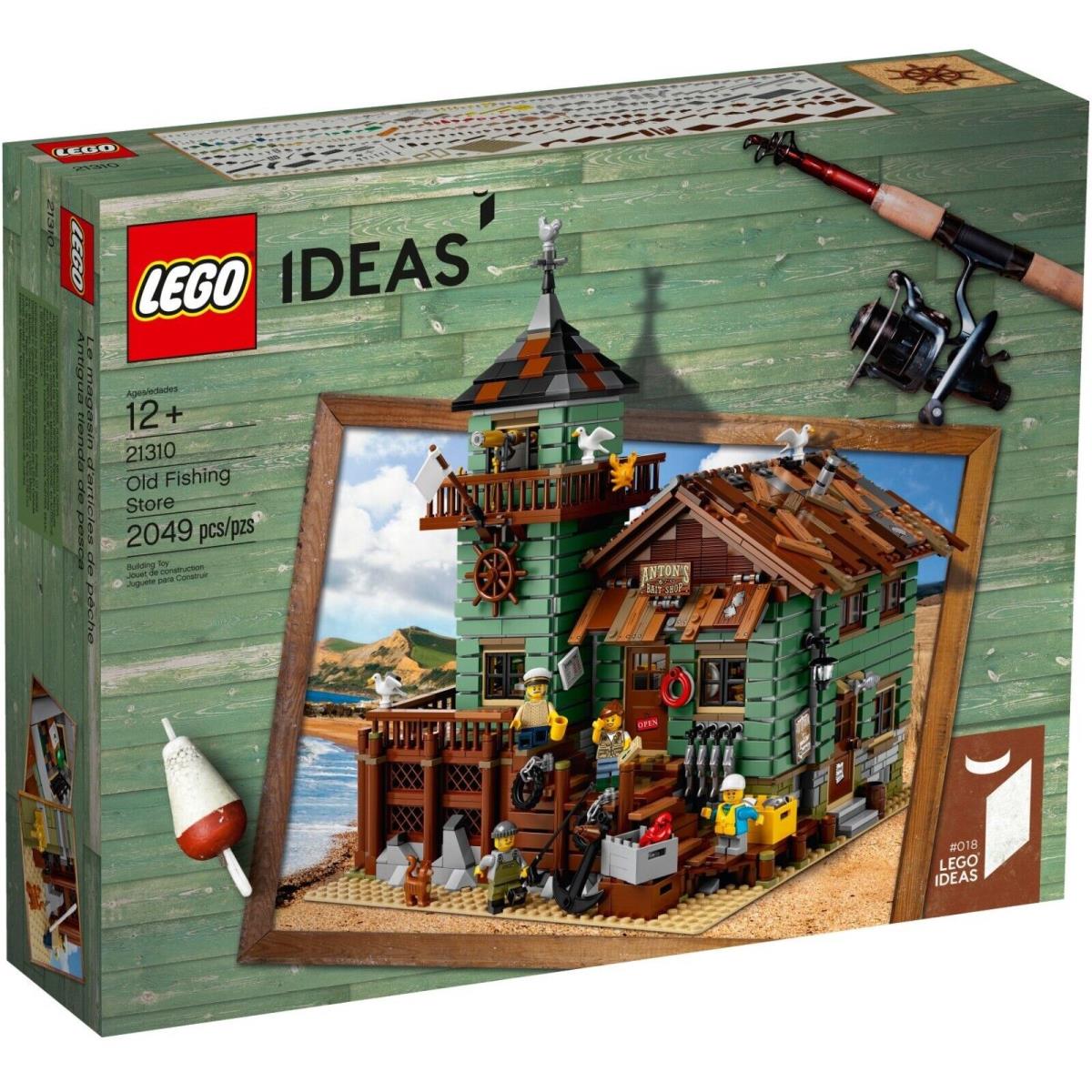 Lego Ideas 21310 Old Fishing Store Retired Building Set