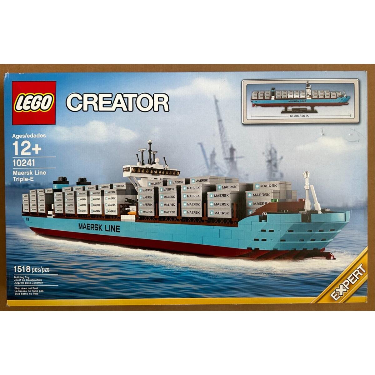 Never Opened Lego 10241 Maersk Line Triple-e Seller is Owner
