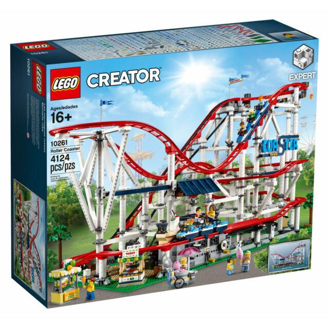 Nisb Lego Creator Roller Coaster 10261 Building Kit 4124 Pcs