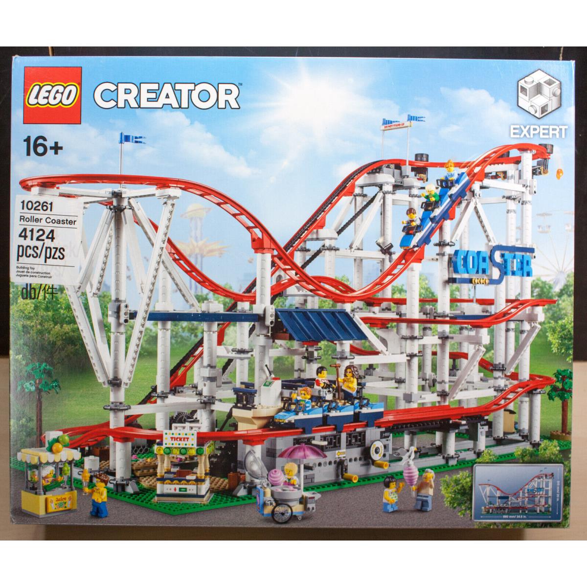 Lego Creator Expert Roller Coaster 10261 Box