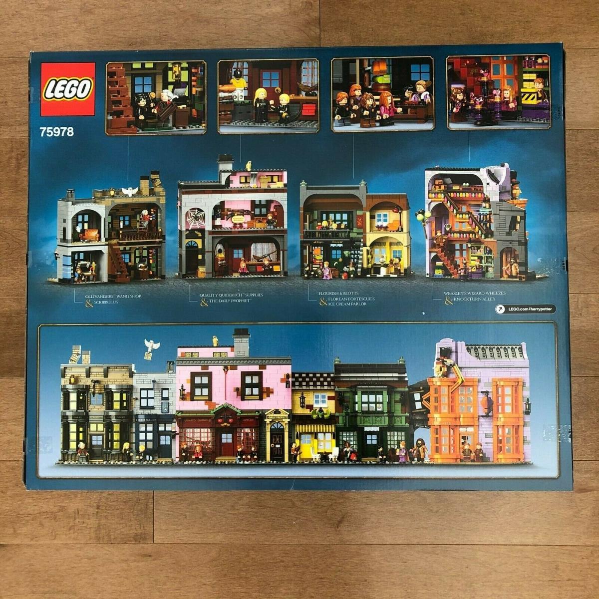 Lego Exclusive Harry Potter Diagon Alley 75978 5544 Pcs. Box