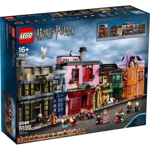 Lego Harry Potter Set - Diagon Alley 75978 - 5 545 Piecee