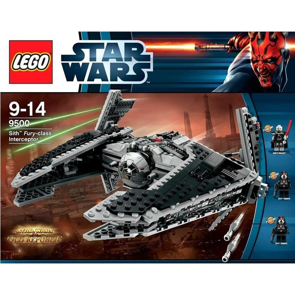 Lego Star Wars: Sith Fury-class Interceptor 9500 Retired Hard to Find Set