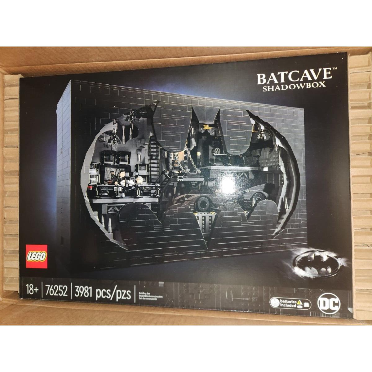 Lego 76252 Batman Batcave Shadow Box In Hand in Usa