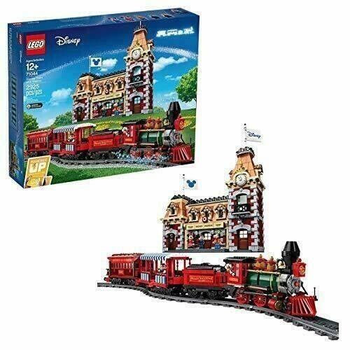 Lego Disney Train Station Powered-up Mickey M Chip Dale Goofy Disneyland 40292