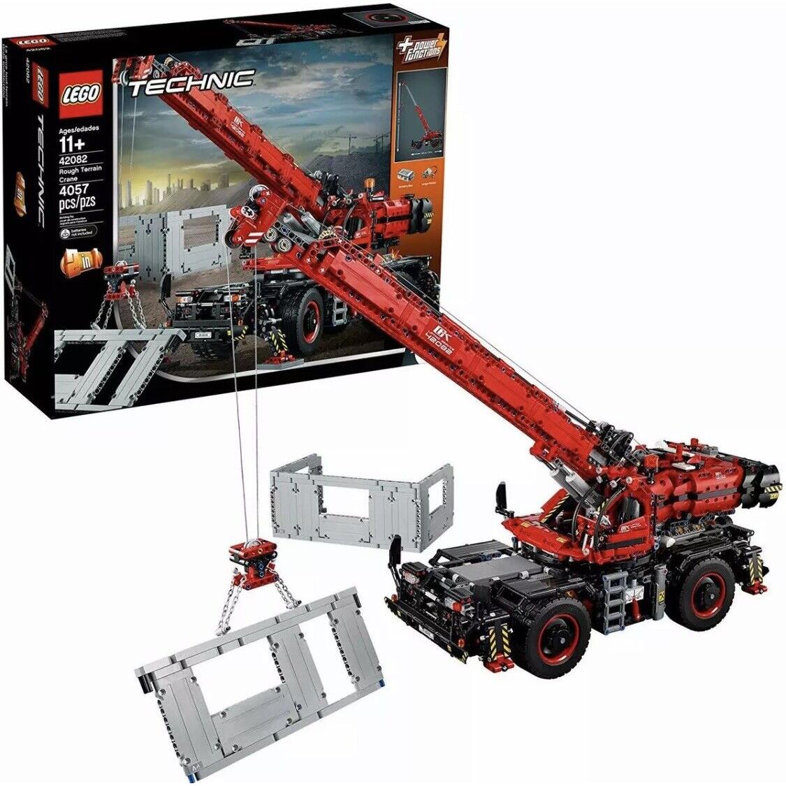 Lego Technic 42082 Rough Terrain Crane Retired