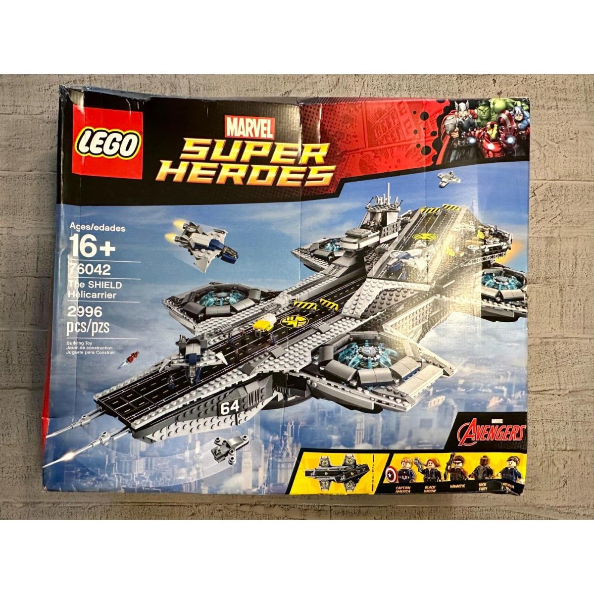 Lego Marvel Super Heroes 76042 The Shield Helicarrier Retire Nick Capta