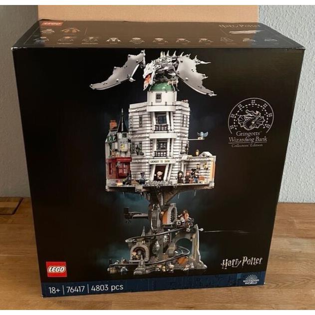 Lego Harry Potter Gringotts Wizarding Bank 76417 Building Kit 4801 Pcs