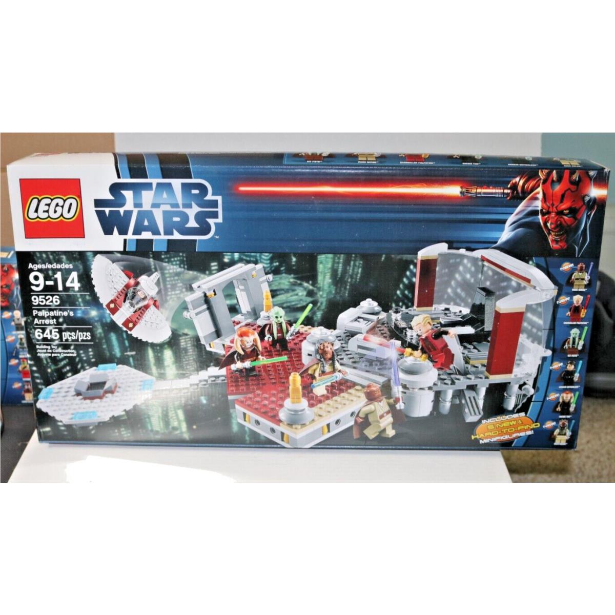 Misb Lego Star Wars Palpatine`s Arrest 9526 Fan Poll Winner Retired