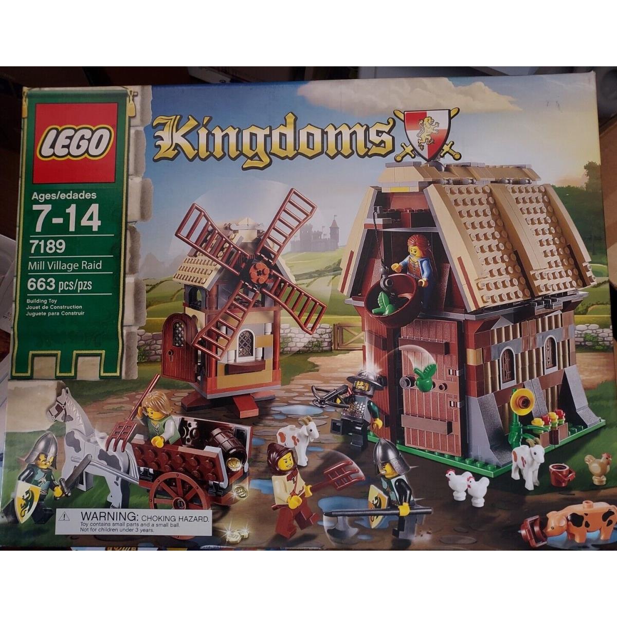 Lego Kingdom s Mill Village Raid 7189