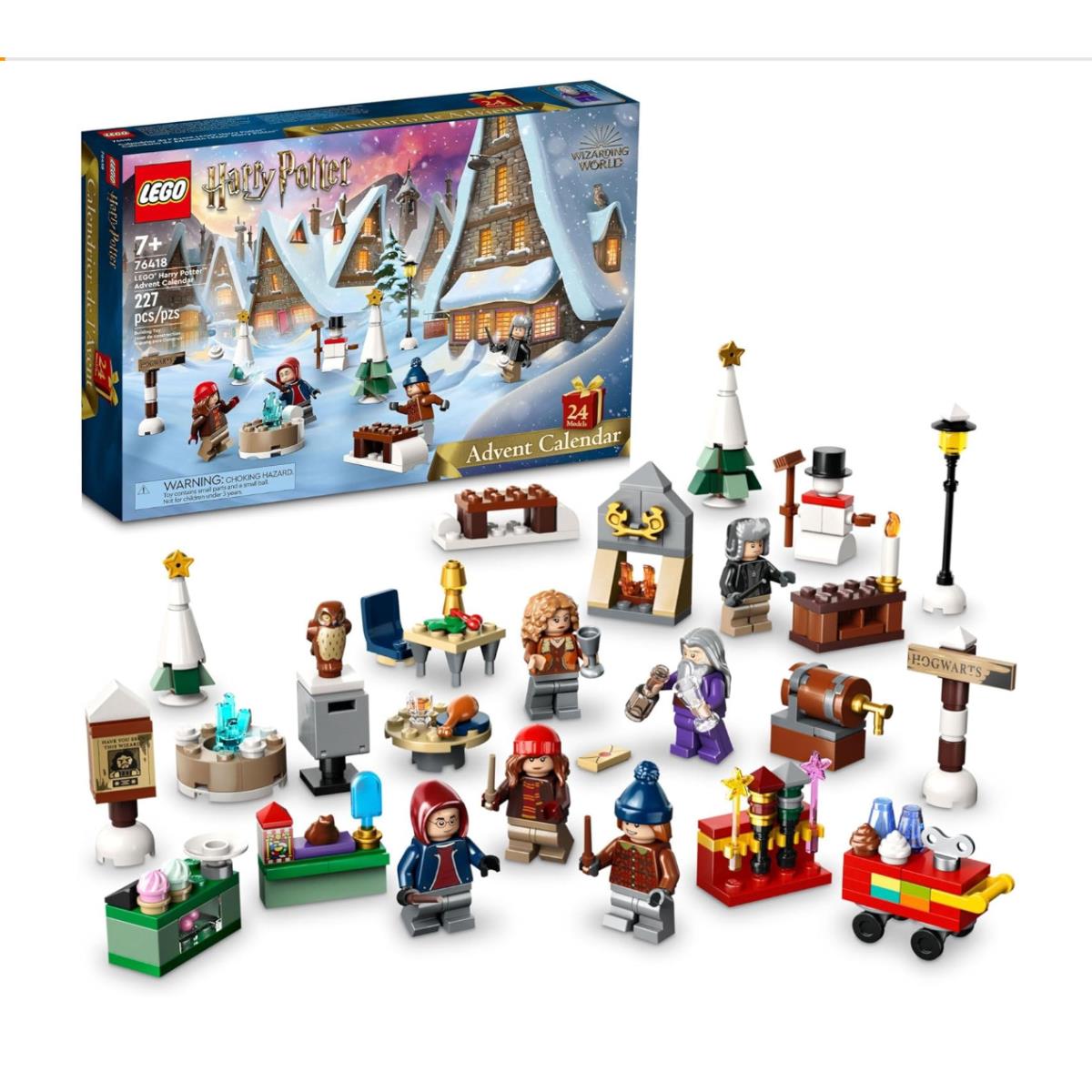 Lego Harry Potter 2023 Advent Calendar 76418 Christmas Countdown Playset 227 Pcs