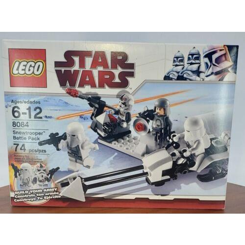 8084 Snow Trooper Battle Pack Lego Set Star Wars Legos Snowtrooper
