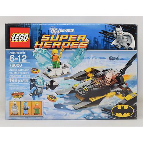 Lego Super Heroes Artic Batman Vs Mr Freeze Aquaman On Ice Set 76000 - Aqua