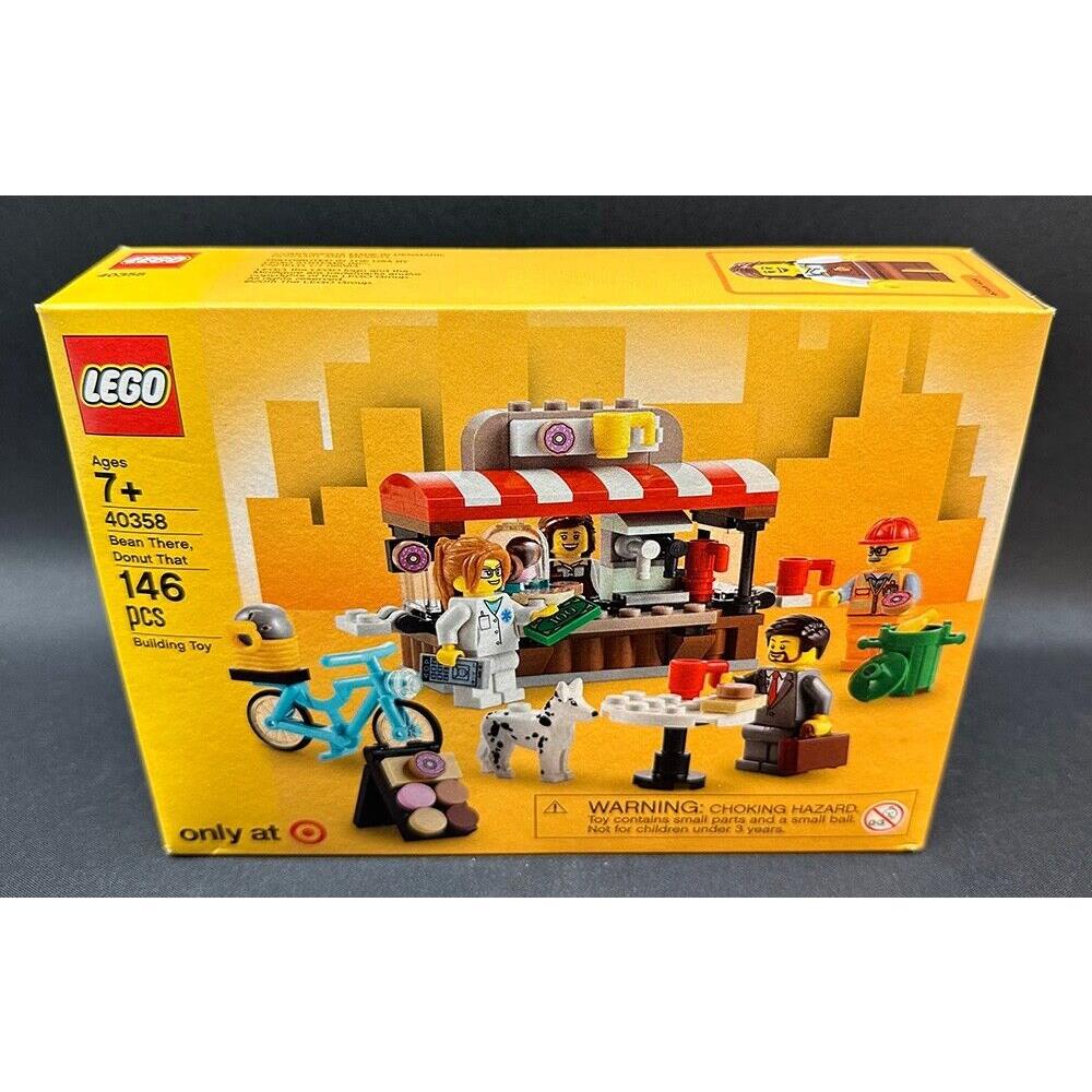 Lego Been There Donut That Coffee Stand Target Exclusive Set 40358