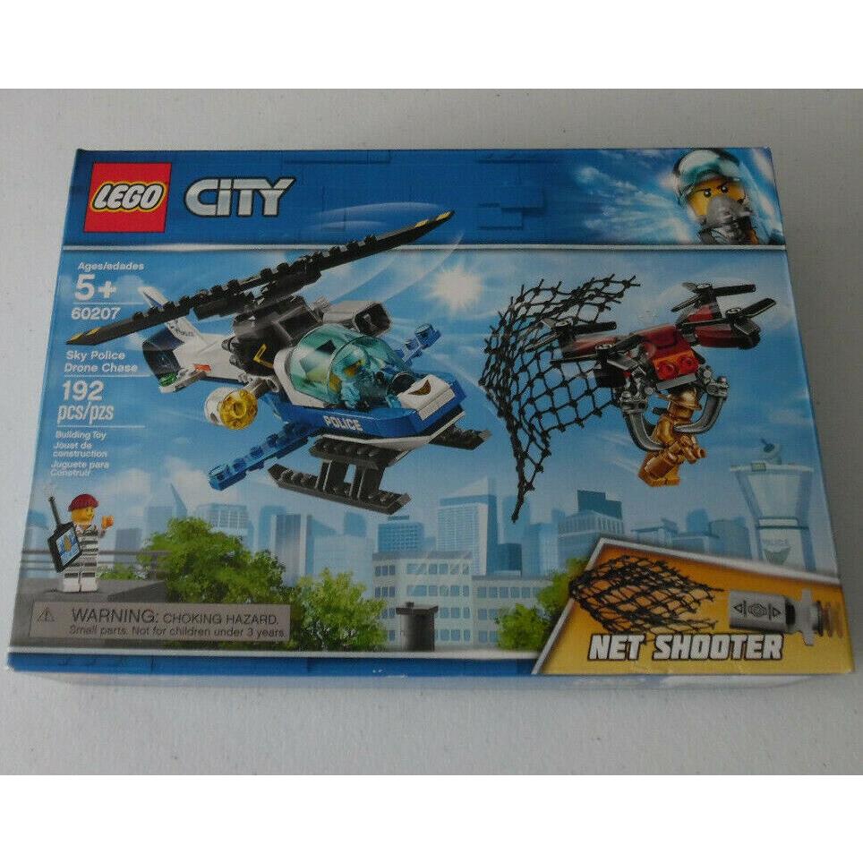 Lego City Sky Police Drone Chase 60207 192 Piece Building Toy Set Kit