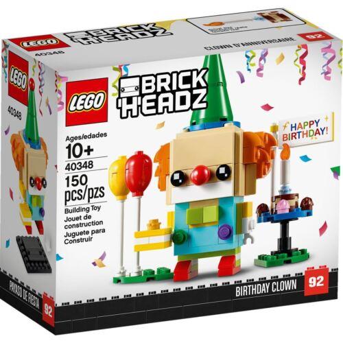 Lego Brickheadz: Birthday Clown - 150 Piece Building Kit Lego 40348