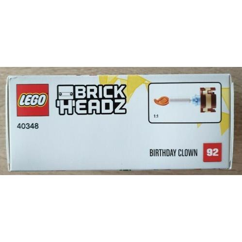 Lego 40348 Brickheadz Happy Birthday Clown Building Kit 150 Pcs