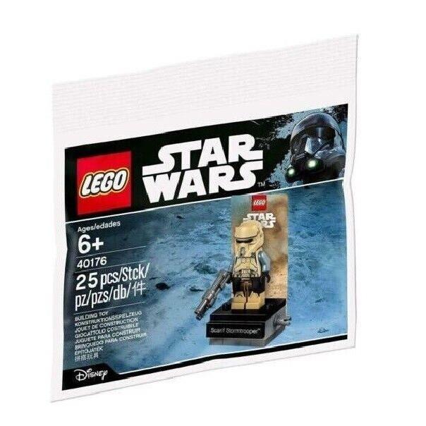 Lego Star Wars 40176 Scarif Stormtrooper Minifigure - Rare Promo Polybag