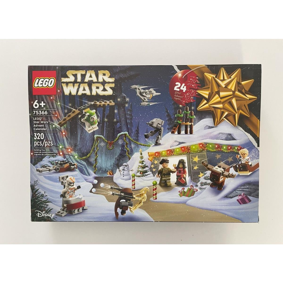 Lego Star Wars Advent Calendar 75366 Legos 320pcs Set Christmas 2023