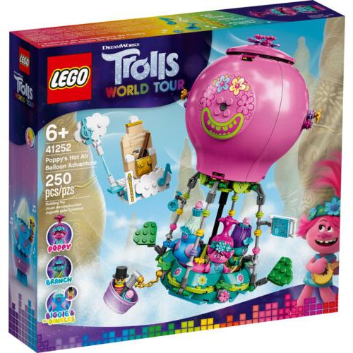 Lego Trolls World Tour Sets: 41252 Poppy`s Air Balloon Adventure