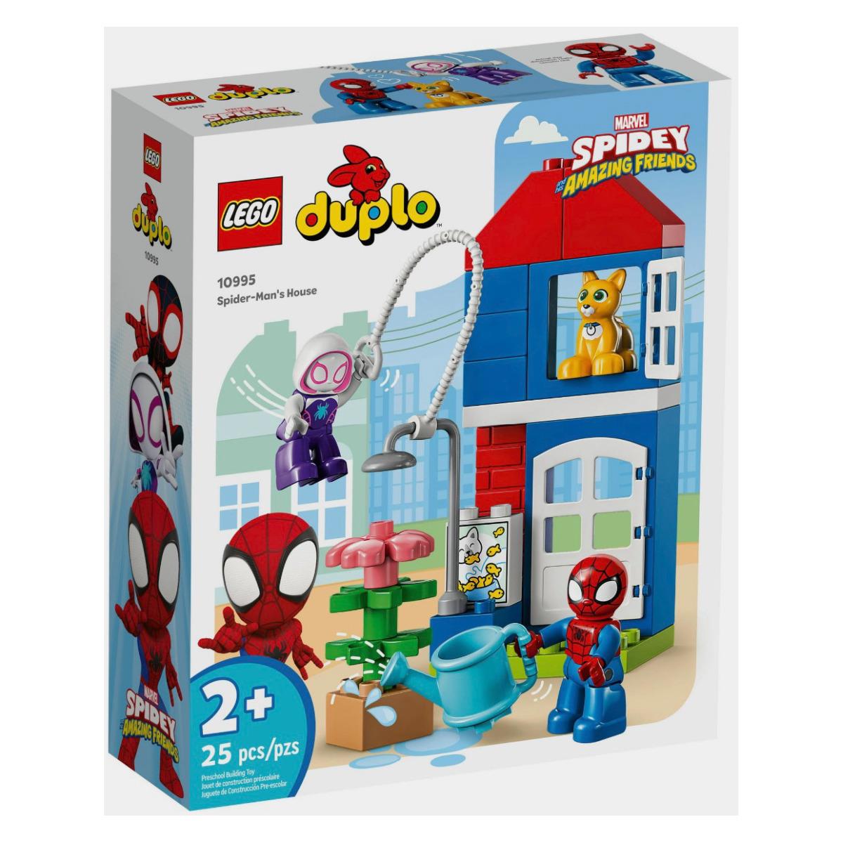 Lego Duplo 10995 Marvel Spider-man House Building Toy with Ghost Spider