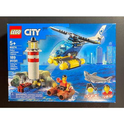 Lego City Set 60274 Police Lighthouse Capture