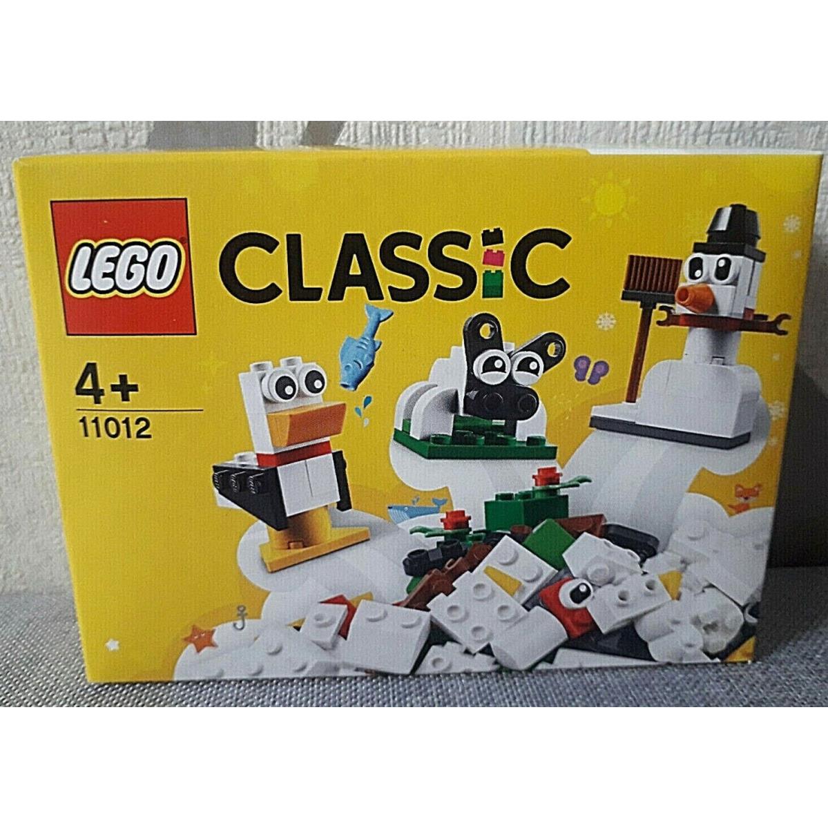 Lego Creative White Bricks Lego Classic 11012 Building Kit 60 Pcs