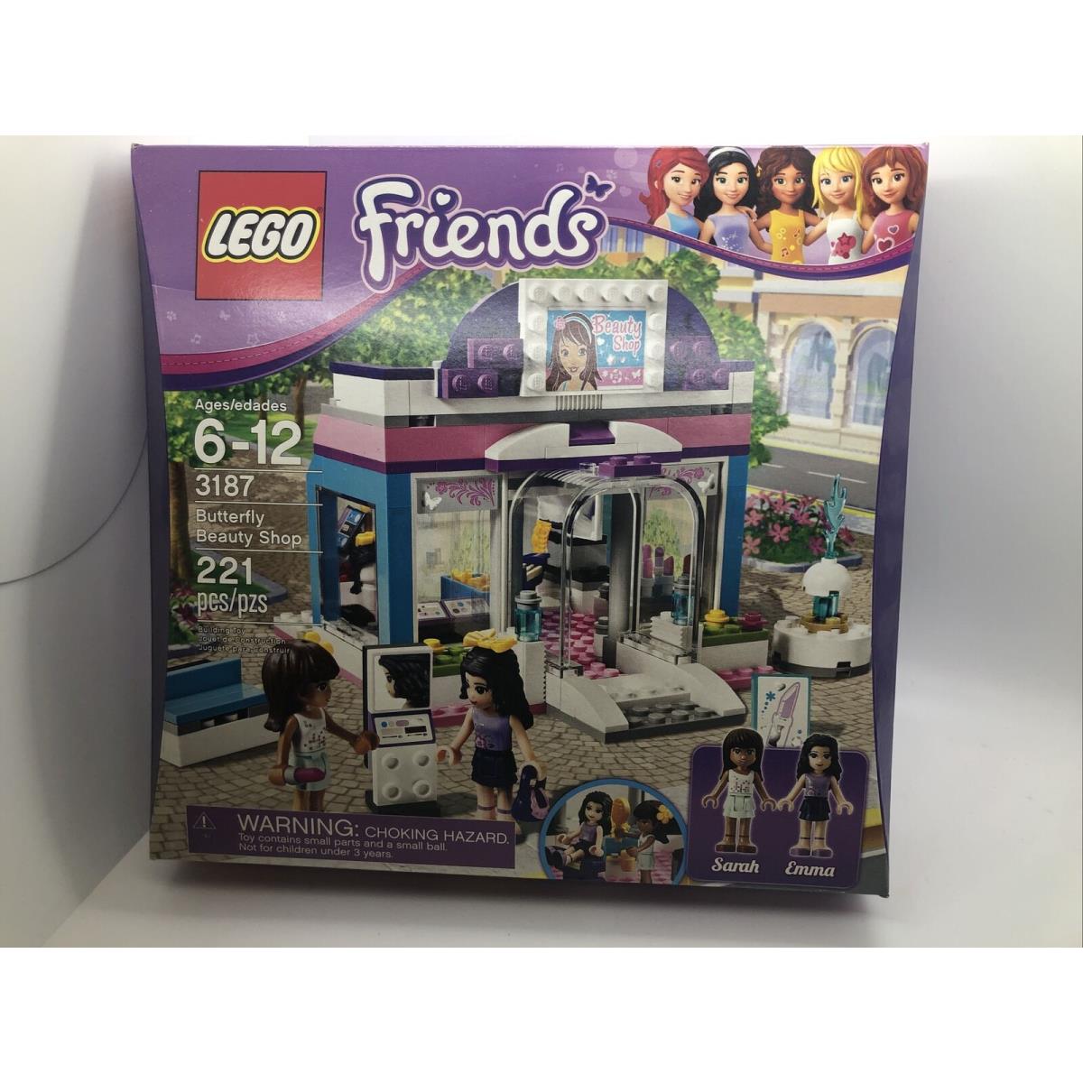 Lego Friends Butterfly Beauty Shop 3187 Retired Set Ships Fast