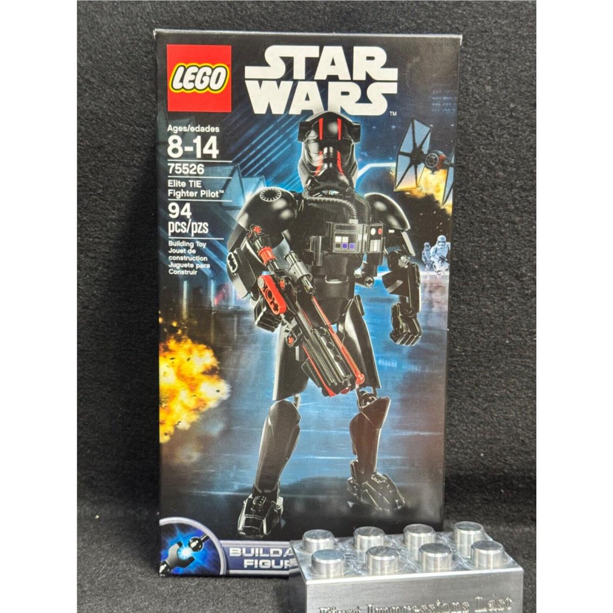 Lego 75526 2017 Star Wars Elite Tie Fighter Pilot Retired Misb