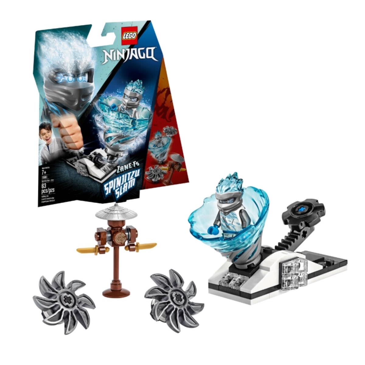 Lego 70683 Spinjitzu Slam Zane-fs Ninjago Set Ninja Spinner Ice