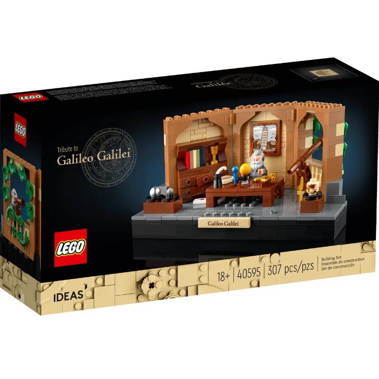 Lego Tribute TO Galileo Galilei Set 40595 Promo Gwp Ideas Minifig