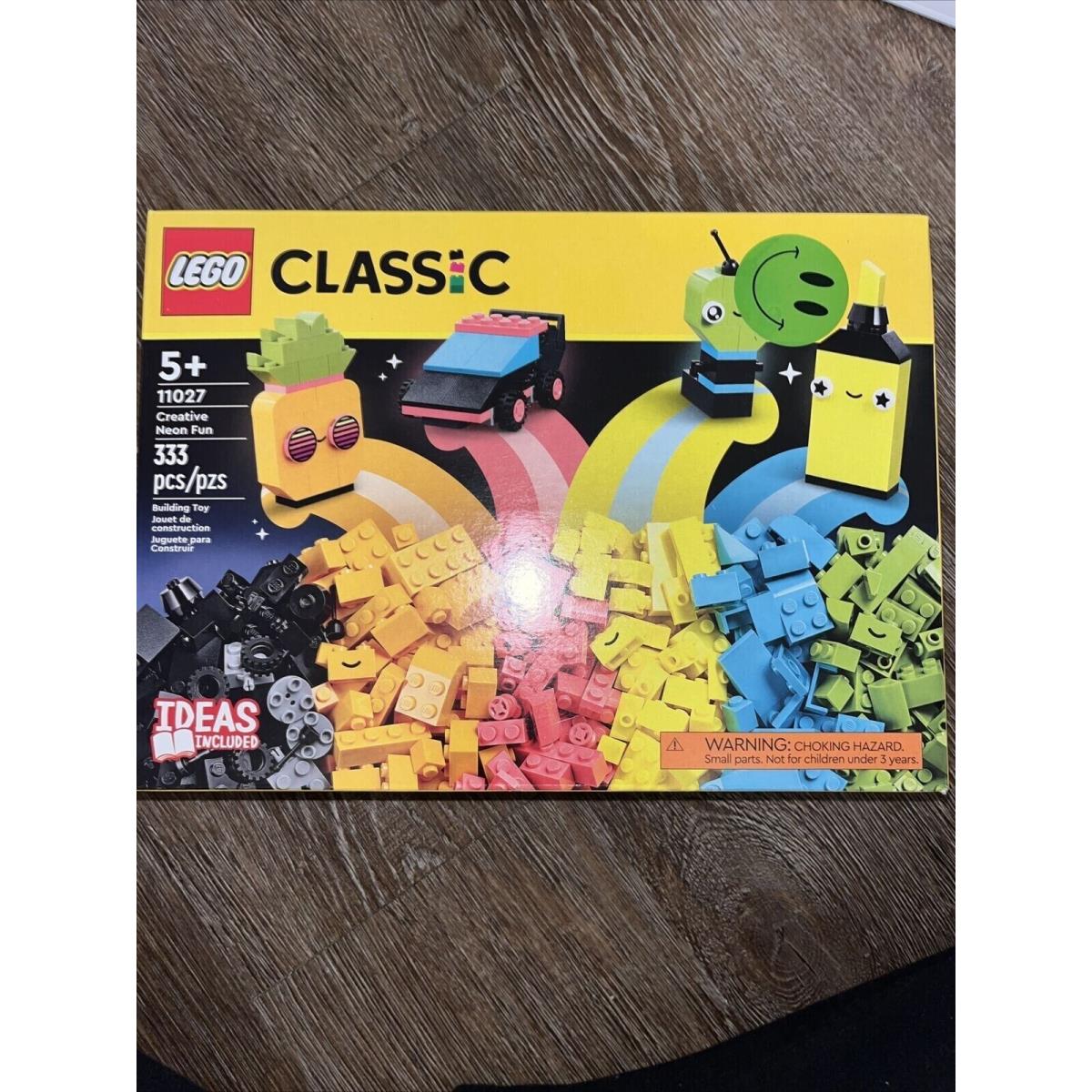 Lego Classic: Creative Neon Fun 11027 Building Set