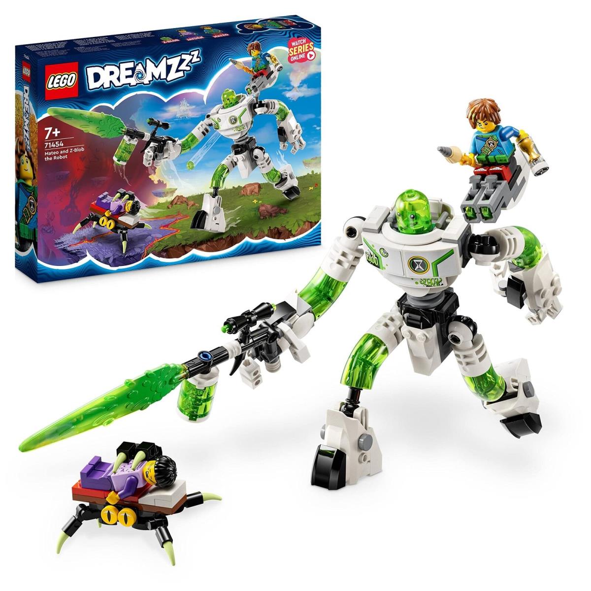 Lego Dreamzzz Mateo and Z-blob The Robot Toy Set with Robot Figure Plus Jayden