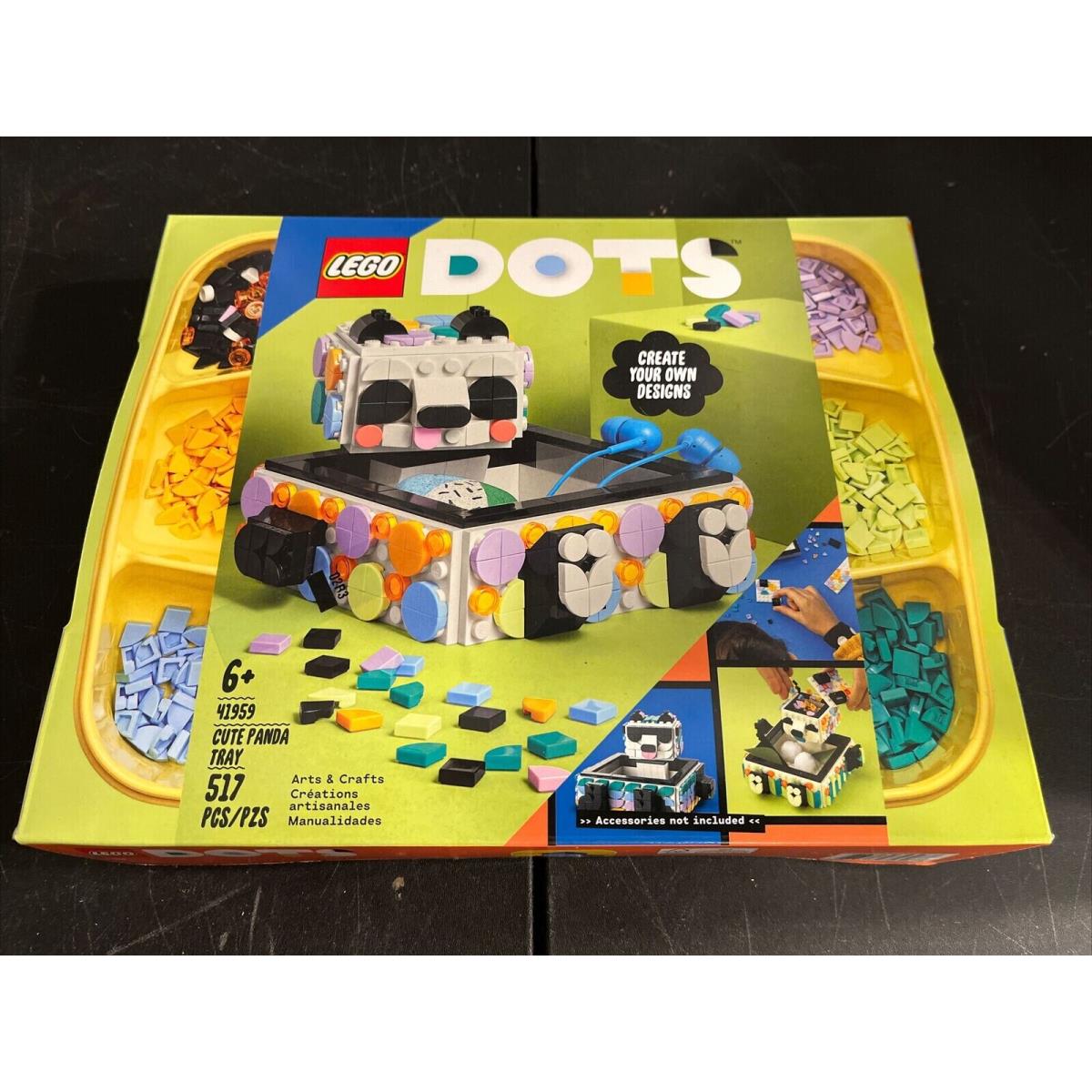 Lego Dots: Cute Panda Tray 41959