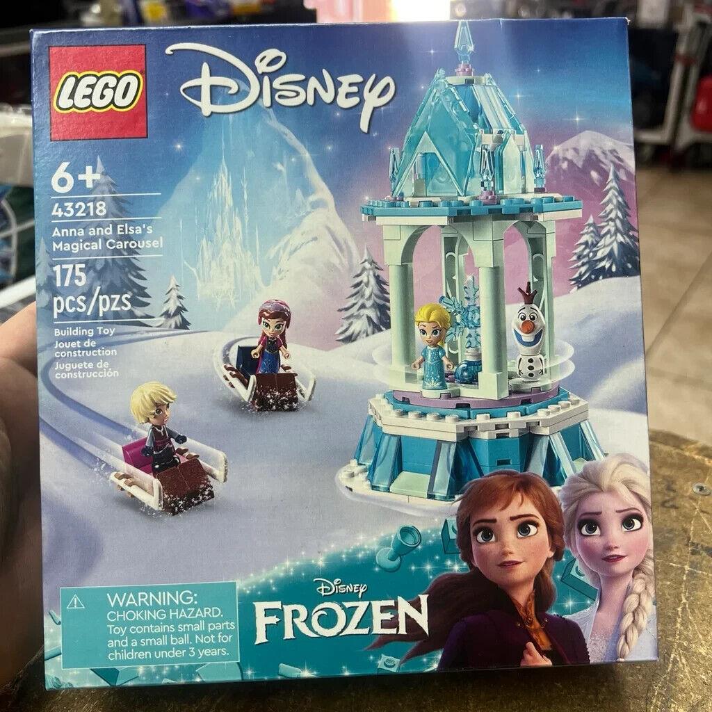 Lego Disney Anna and Elsa s Magical Carousel 43218
