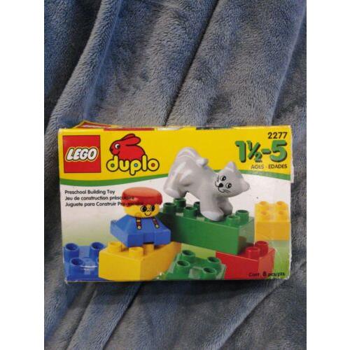 Lego Duplo 2277 Basic Trial Set/duplo Boy with Cat