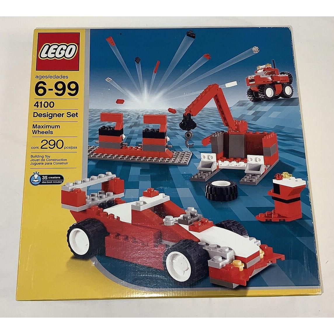 Lego Designer Set 4100 Maximum Wheels