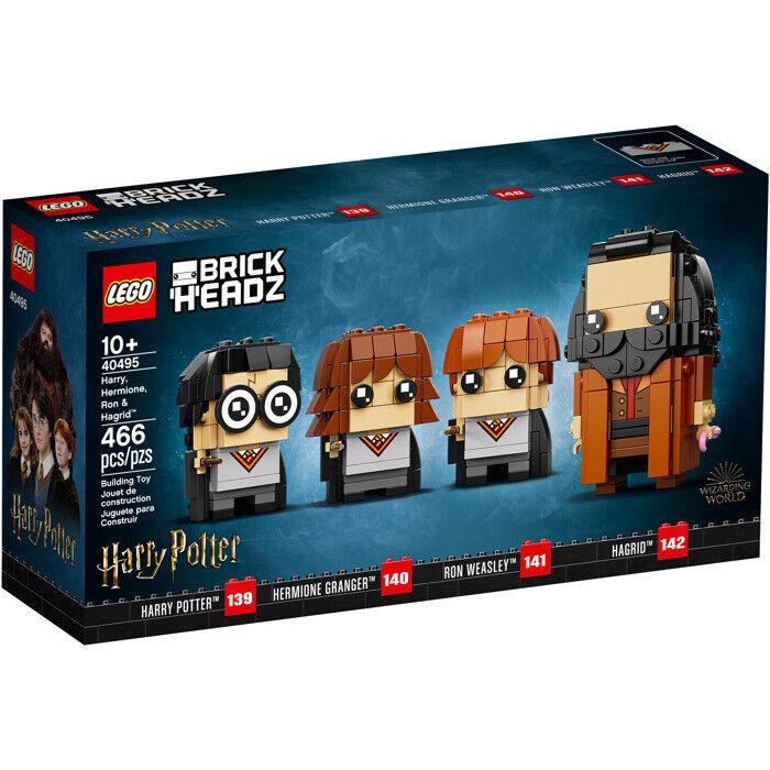 Lego Brickheadz Harry Hermione Ron Hagrid 40495