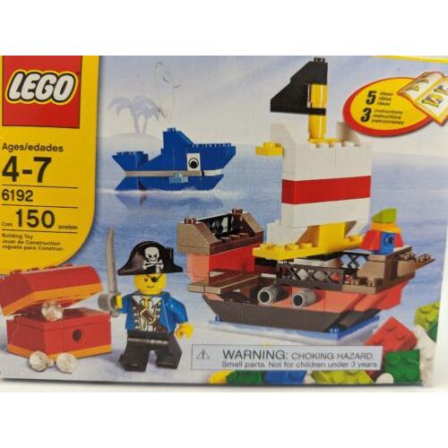 Lego 6192 Pirate Ship Building Set with Treasure Chest and Animals