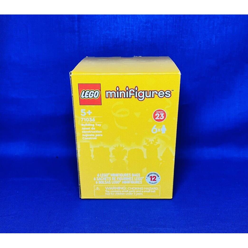 Lego Minifigures Series 23 71036 Building Toy Set 6 Pack Minifigures - 2022