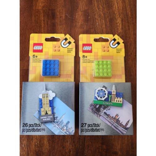 Lego London Magnet Building Toy 854012 Empire State Building Magnet 854030